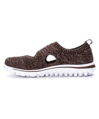 Women's Travelactiv Avid Sneakers Brown $34.18 Shoes