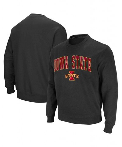 Men's Charcoal Iowa State Cyclones Arch Logo Crew Neck Sweatshirt $27.25 Sweatshirt