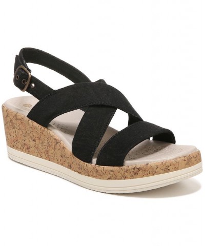 Radiant Washable Wedge Slingbacks Black $32.00 Shoes