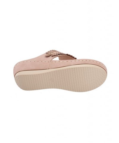 Virginia Wedge Sandal Pink $30.00 Shoes