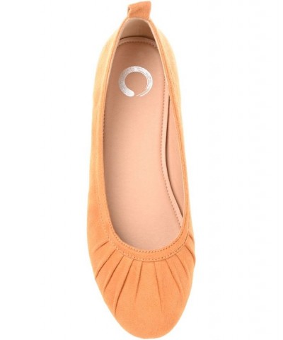 Women's Tannya Flats Tan $30.10 Shoes