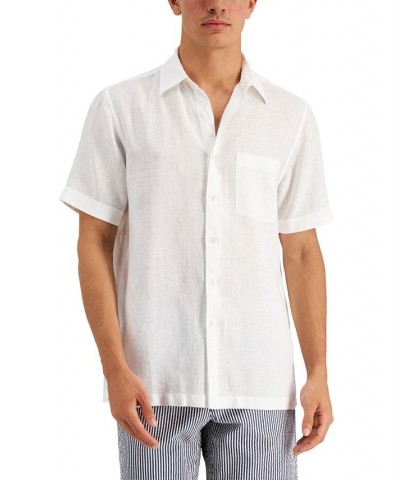 Men's 100% Linen Shirt PD01 $19.44 Shirts