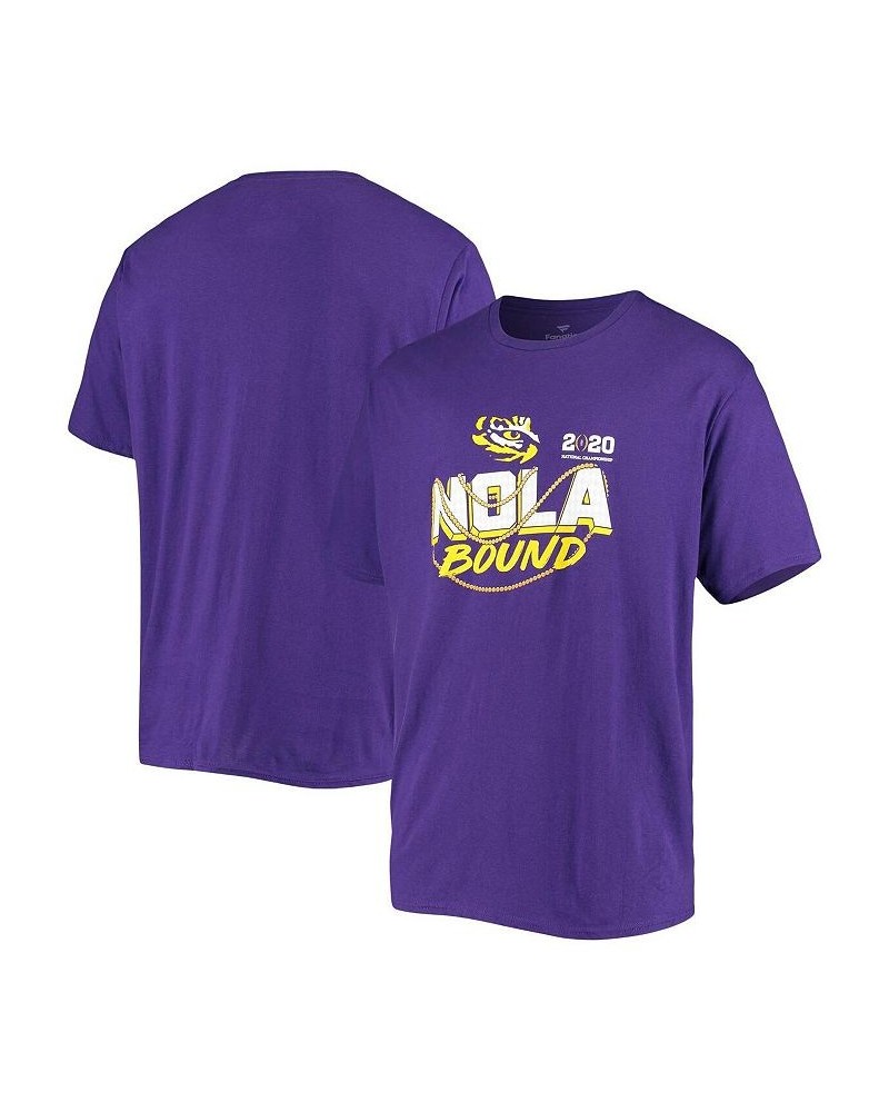 Men's Branded Purple LSU Tigers NOLA Defensive T-shirt $20.70 T-Shirts