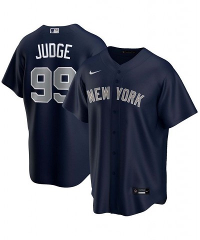 Men's Aaron Judge Navy New York Yankees Alternate Replica Player Name Jersey $60.90 Jersey