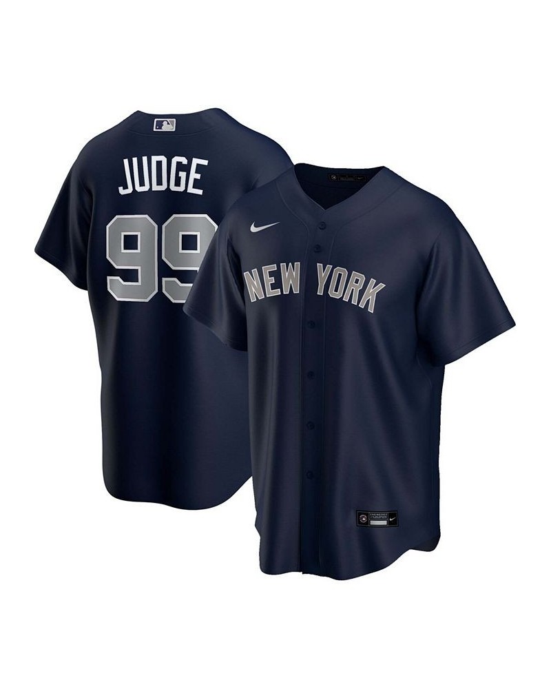 Men's Aaron Judge Navy New York Yankees Alternate Replica Player Name Jersey $60.90 Jersey