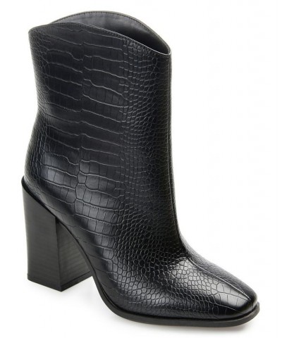 Women's Brekinn Western Bootie Black $55.00 Shoes