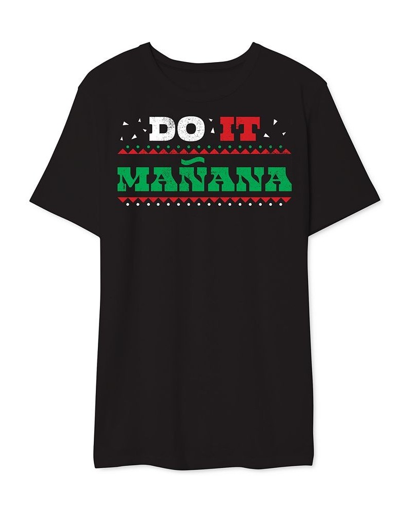 Do it Manana Men's Graphic T-Shirt Black $19.94 T-Shirts