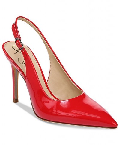 Women's Hazel Slingback Pumps PD03 $72.00 Shoes