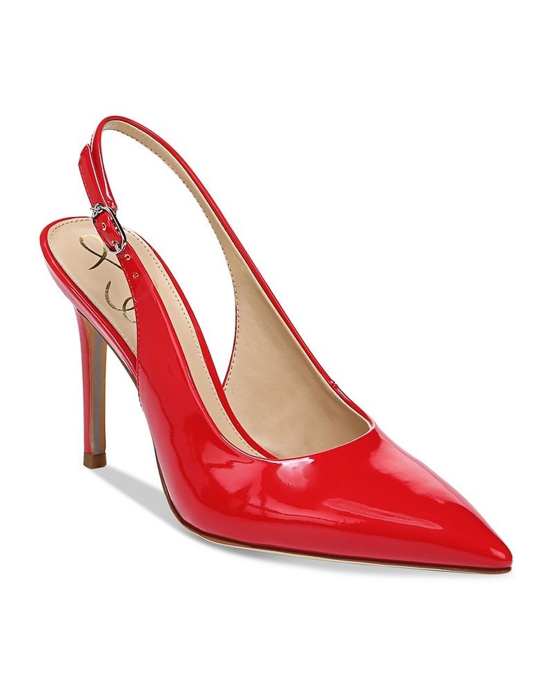 Women's Hazel Slingback Pumps PD03 $72.00 Shoes