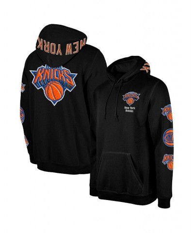 Men's Black New York Knicks 2022/23 City Edition Elite Pack Pullover Hoodie $49.44 Sweatshirt