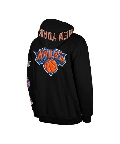 Men's Black New York Knicks 2022/23 City Edition Elite Pack Pullover Hoodie $49.44 Sweatshirt