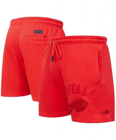 Men's Buffalo Bills Triple Red Shorts $48.60 Shorts