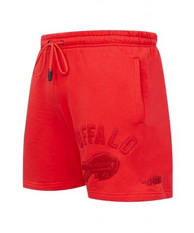 Men's Buffalo Bills Triple Red Shorts $48.60 Shorts