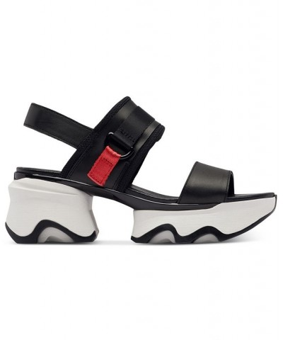 Kinetic Impact Slip-On Slingback Wedge Sandals White $52.70 Shoes