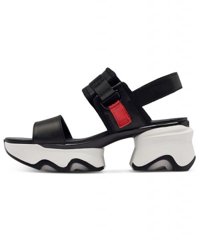 Kinetic Impact Slip-On Slingback Wedge Sandals White $52.70 Shoes