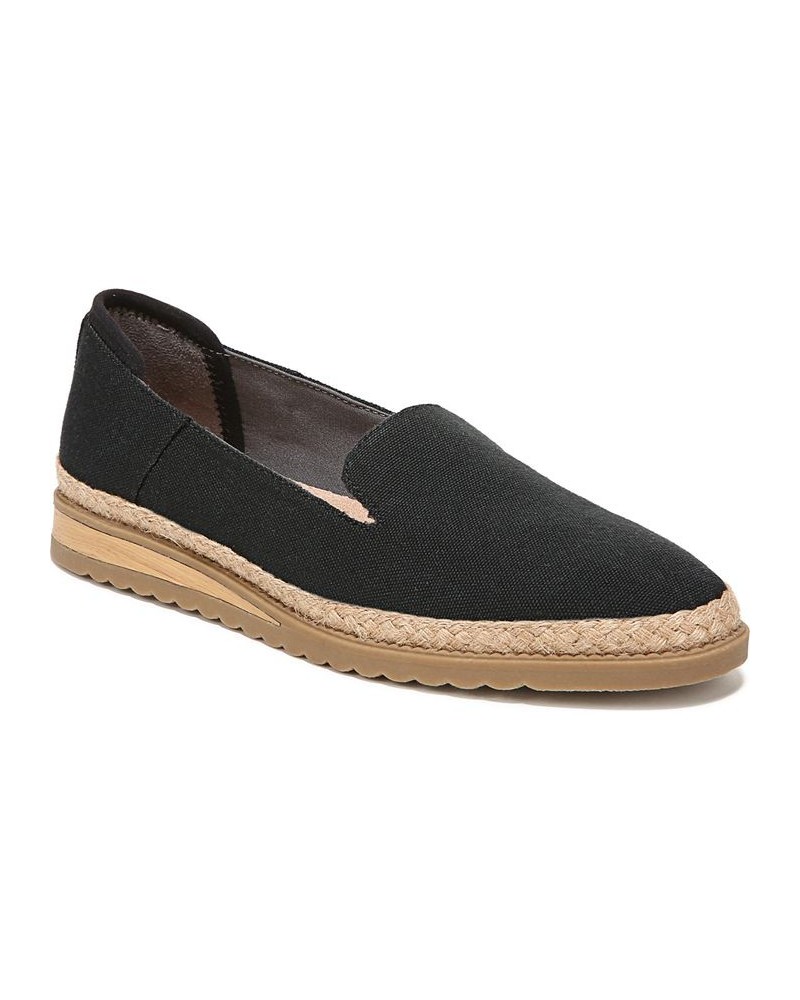 Women's Jetset-Isle Espadrille Slip-ons Black $37.80 Shoes