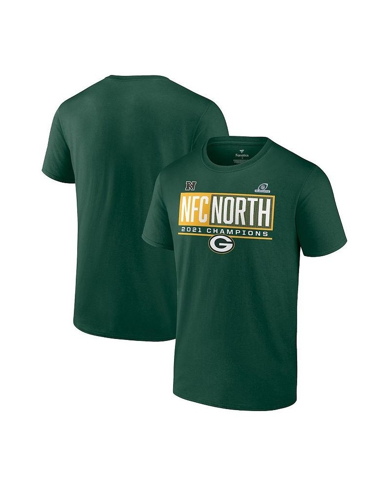 Men's Branded Green Green Bay Packers 2021 NFC North Division Champions Big and Tall Blocked Favorite T-shirt $17.60 T-Shirts