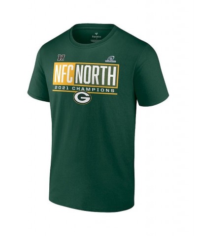 Men's Branded Green Green Bay Packers 2021 NFC North Division Champions Big and Tall Blocked Favorite T-shirt $17.60 T-Shirts