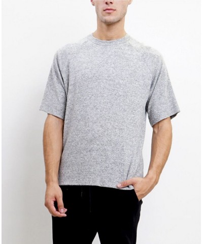 Men's Ultra Soft Lightweight Short-Sleeve T-Shirt Heather Grey $35.78 T-Shirts