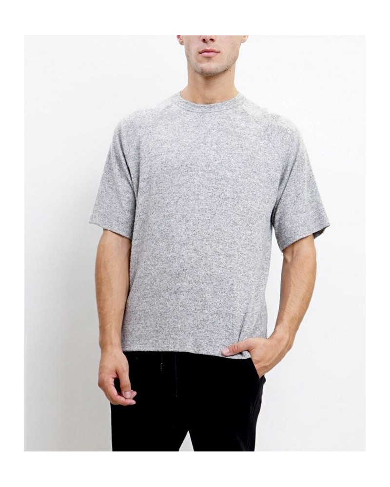 Men's Ultra Soft Lightweight Short-Sleeve T-Shirt Heather Grey $35.78 T-Shirts