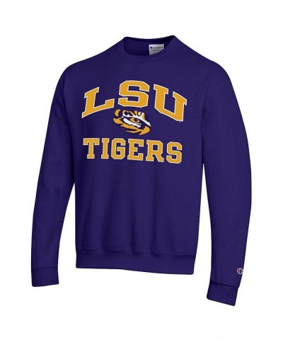 Men's Purple LSU Tigers High Motor Pullover Sweatshirt $31.85 Sweatshirt