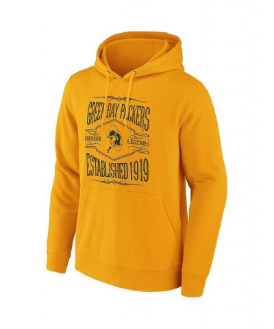 Men's Nfl X Darius Rucker Collection By Gold Green Bay Packers 2-Hit Pullover Hoodie $32.85 Sweatshirt