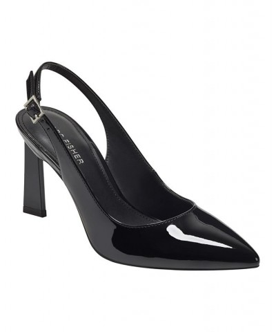 Women's Sannek Sculpted Dress Pumps Black $51.23 Shoes