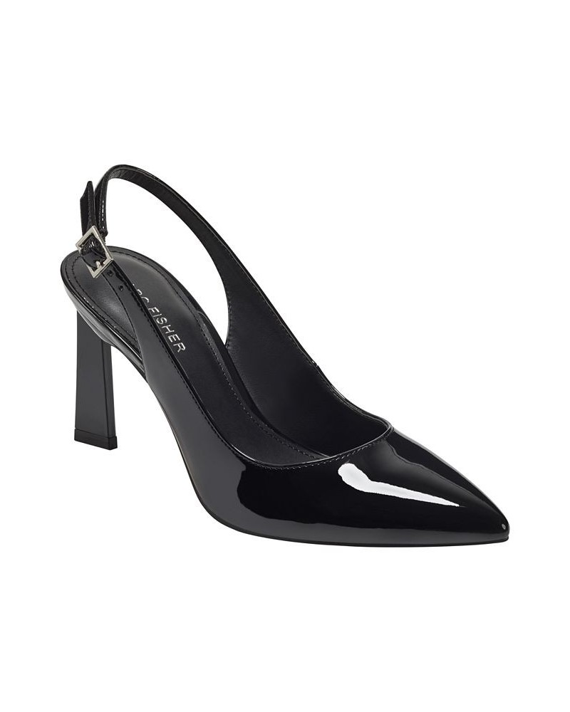 Women's Sannek Sculpted Dress Pumps Black $51.23 Shoes