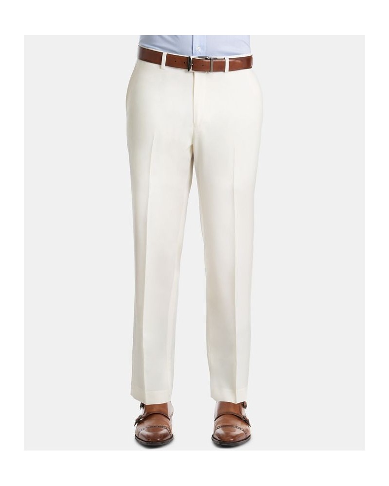 Men's UltraFlex Classic-Fit Twill Wool Pants $47.93 Suits