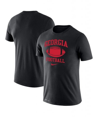 Men's Black Georgia Bulldogs Big and Tall Football Legend Performance T-shirt $21.50 T-Shirts