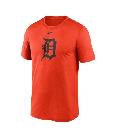 Men's Orange Detroit Tigers New Legend Logo T-shirt $29.49 T-Shirts