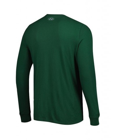 Men's Green Colorado State Rams Aggies Sideline Two-Hit Performance Long Sleeve T-shirt $24.00 T-Shirts