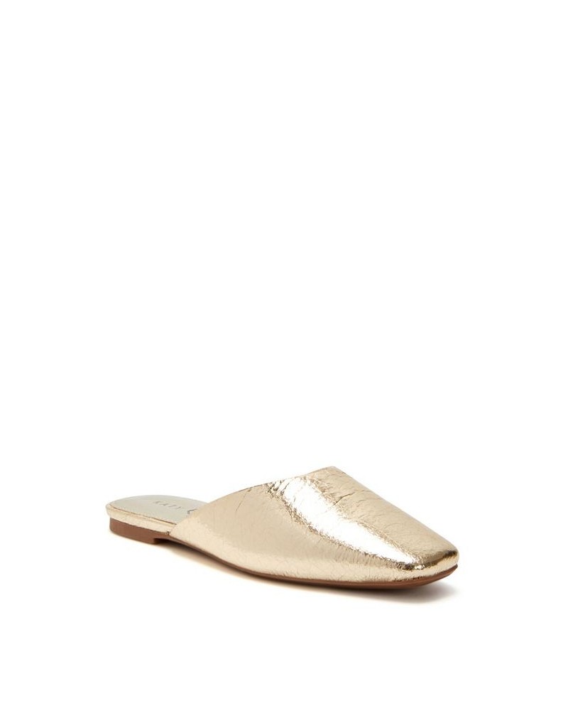 Women's The Evie Slip-on Mules Yellow $54.45 Shoes