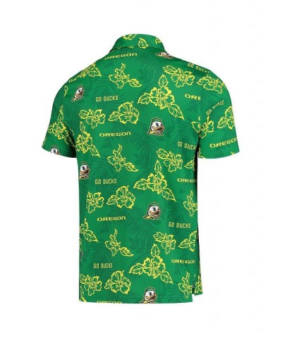 Men's Green Oregon Ducks Performance Polo Shirt $45.00 Polo Shirts