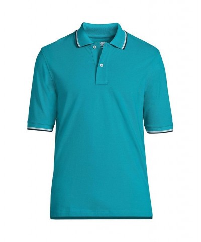 Men's Short Sleeve Comfort-First Mesh Polo Shirt Blue $31.87 Polo Shirts