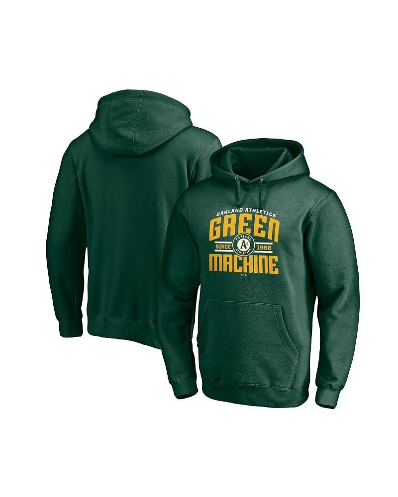 Men's Branded Green Oakland Athletics Hometown Collection Pullover Hoodie $34.09 Sweatshirt