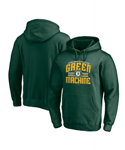 Men's Branded Green Oakland Athletics Hometown Collection Pullover Hoodie $34.09 Sweatshirt