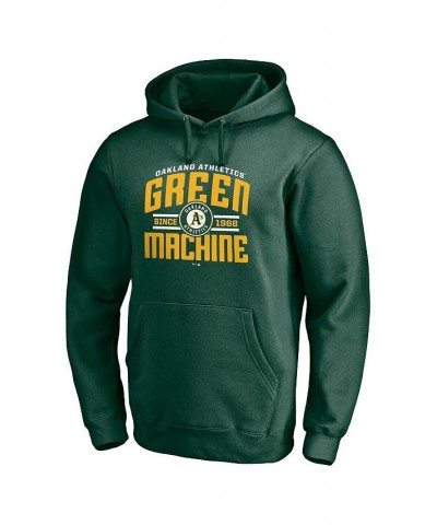 Men's Branded Green Oakland Athletics Hometown Collection Pullover Hoodie $34.09 Sweatshirt