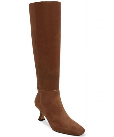 Leigh Sculpted Mid-Heel Tall Dress Boots PD02 $88.40 Shoes