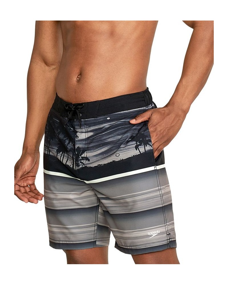 Men's Oasis Shade Bondi Basin 7 1/2" Board Shorts Silver $22.75 Swimsuits