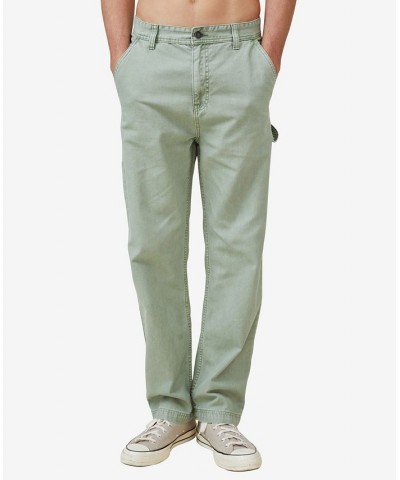 Men's Loose Fit Pants Green $30.00 Pants