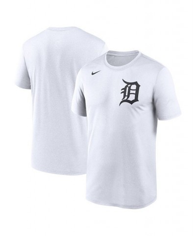 Men's White Detroit Tigers New Legend Wordmark T-shirt $28.99 T-Shirts