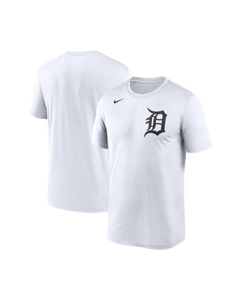 Men's White Detroit Tigers New Legend Wordmark T-shirt $28.99 T-Shirts