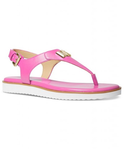 Women's Jilly Flat Sandals Pink $50.49 Shoes