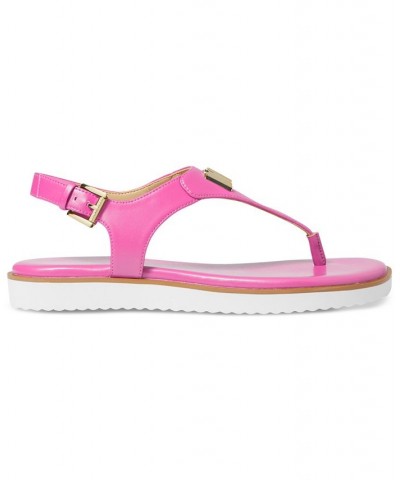 Women's Jilly Flat Sandals Pink $50.49 Shoes