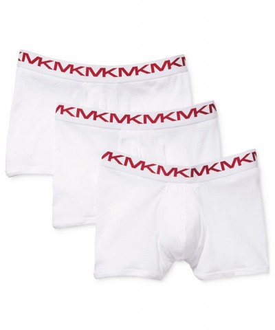 Men's Performance Cotton Boxer Briefs, 3-Pack White $21.53 Underwear