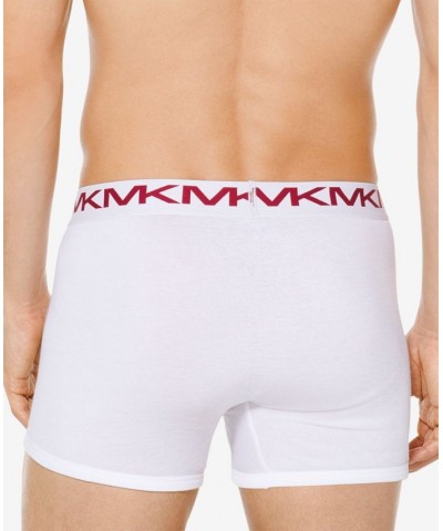 Men's Performance Cotton Boxer Briefs, 3-Pack White $21.53 Underwear