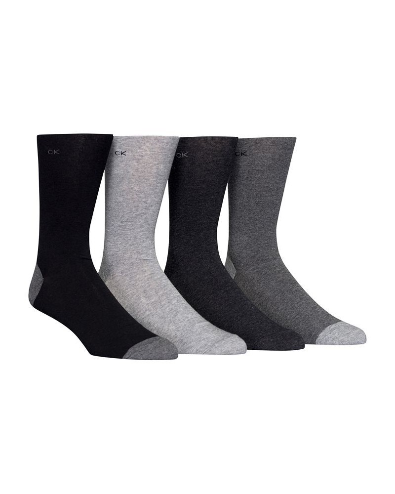 Men's Heel Toe Socks 4-Pack Multi $12.98 Socks