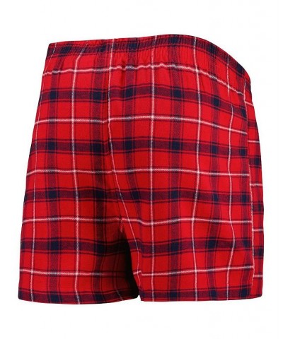 Men's Red, Navy St. Louis Cardinals Ledger Flannel Boxers $17.50 Underwear