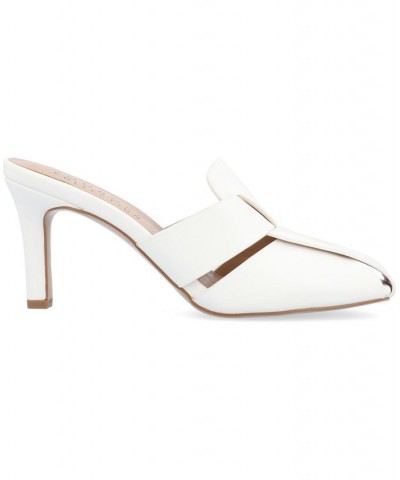 Women's Tristin Slip-on Heels White $47.50 Shoes